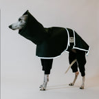 Berlin Weather Set - Raincoat in Midnight Showers & Onesie in Licorice